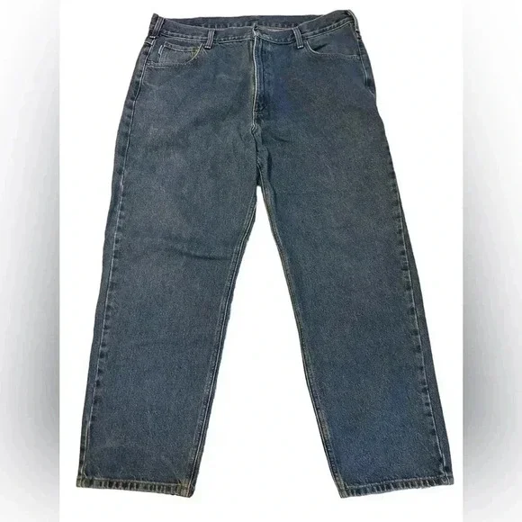 Carhartt Relaxed Fit Straight B17DST Men's Jeans Sz Tag=40x30 actual=40 x 29 EUC - Picture 3 of 11